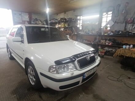 Білий Шкода Октавія, об'ємом двигуна 2 л та пробігом 111 тис. км за 4300 $, фото 1 на Automoto.ua