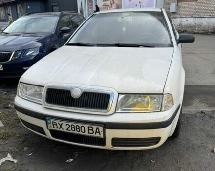 Белый Шкода Октавия, объемом двигателя 1.6 л и пробегом 286 тыс. км за 3300 $, фото 1 на Automoto.ua