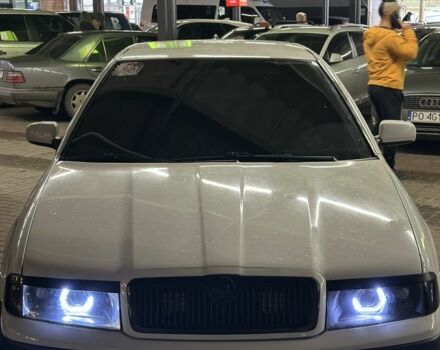 Белый Шкода Октавия, объемом двигателя 1.8 л и пробегом 395 тыс. км за 5350 $, фото 1 на Automoto.ua