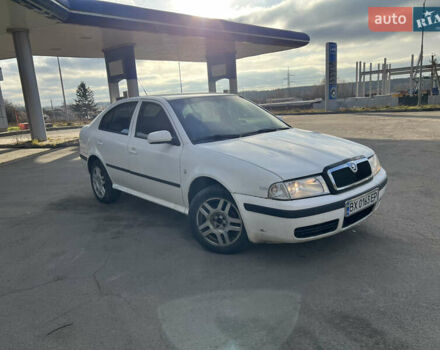 Білий Шкода Октавія, об'ємом двигуна 1.8 л та пробігом 285 тис. км за 4000 $, фото 1 на Automoto.ua