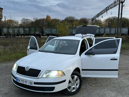 Белый Шкода Октавия, объемом двигателя 1.9 л и пробегом 332 тыс. км за 5500 $, фото 1 на Automoto.ua
