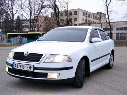 Шкода Октавия 2007 в Белой Церкве на Automoto.ua Белый Шкода Октавия, объемом двигателя 2 л и пробегом 313 тыс. км за 4700 $, фото 1 на Automoto.ua