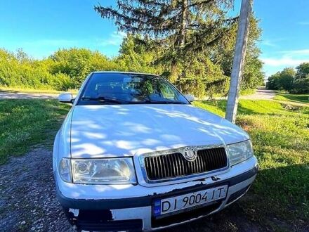 Шкода Октавия 2007 в Ромнах на Automoto.ua Белый Шкода Октавия, объемом двигателя 1.6 л и пробегом 245 тыс. км за 4500 $, фото 1 на Automoto.ua