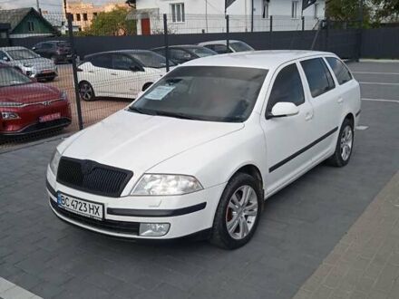 Шкода Октавия 2008 в Самборе на Automoto.ua Белый Шкода Октавия, объемом двигателя 1.97 л и пробегом 231 тыс. км за 6800 $, фото 1 на Automoto.ua