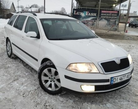 Белый Шкода Октавия, объемом двигателя 2 л и пробегом 23 тыс. км за 6500 $, фото 1 на Automoto.ua