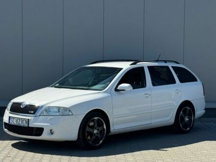 Белый Шкода Октавия, объемом двигателя 2 л и пробегом 240 тыс. км за 3000 $, фото 1 на Automoto.ua
