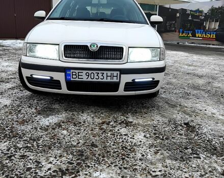 Білий Шкода Октавія, об'ємом двигуна 1.6 л та пробігом 157 тис. км за 7500 $, фото 1 на Automoto.ua