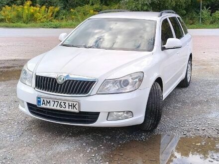 Белый Шкода Октавия, объемом двигателя 1.6 л и пробегом 292 тыс. км за 7300 $, фото 1 на Automoto.ua