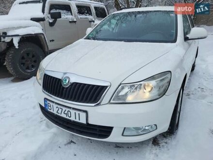 Шкода Октавия 2011 в Полтаве на Automoto.ua Белый Шкода Октавия, объемом двигателя 1.6 л и пробегом 171 тыс. км за 7950 $, фото 1 на Automoto.ua