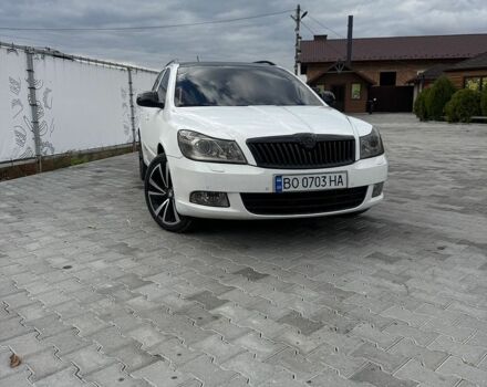 Белый Шкода Октавия, объемом двигателя 2 л и пробегом 268 тыс. км за 9100 $, фото 1 на Automoto.ua