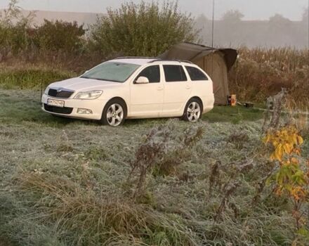 Белый Шкода Октавия, объемом двигателя 2 л и пробегом 351 тыс. км за 9500 $, фото 1 на Automoto.ua