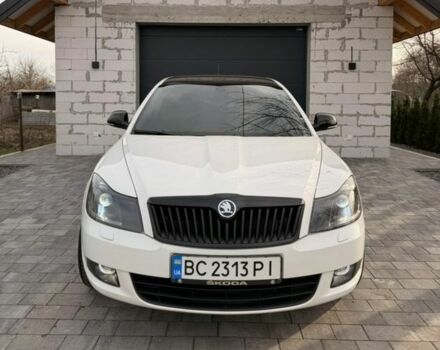 Белый Шкода Октавия, объемом двигателя 1.8 л и пробегом 187 тыс. км за 8250 $, фото 1 на Automoto.ua