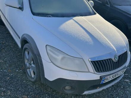 Белый Шкода Октавия, объемом двигателя 1.97 л и пробегом 280 тыс. км за 10000 $, фото 1 на Automoto.ua