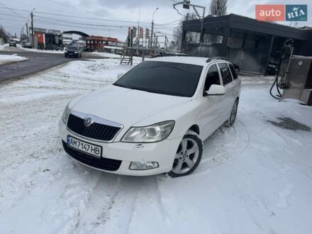 Белый Шкода Октавия, объемом двигателя 1.99 л и пробегом 351 тыс. км за 9500 $, фото 1 на Automoto.ua
