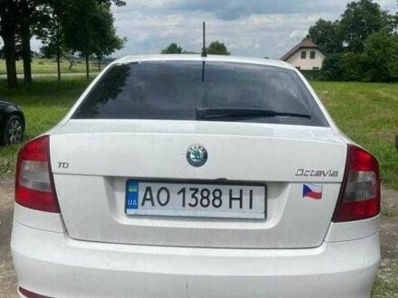 Шкода Октавія 2012 у Межгорье на Automoto.ua Білий Шкода Октавія, об'ємом двигуна 1.9 л та пробігом 200 тис. км за 7500 $, фото 1 на Automoto.ua