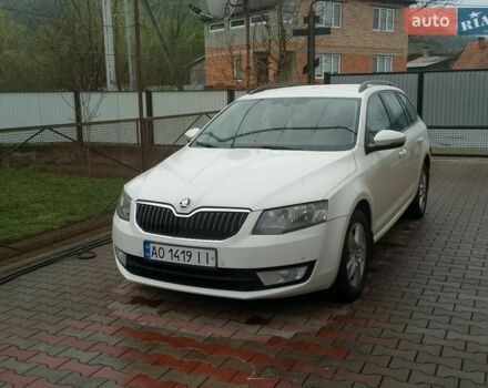 Белый Шкода Октавия, объемом двигателя 2 л и пробегом 197 тыс. км за 9300 $, фото 1 на Automoto.ua
