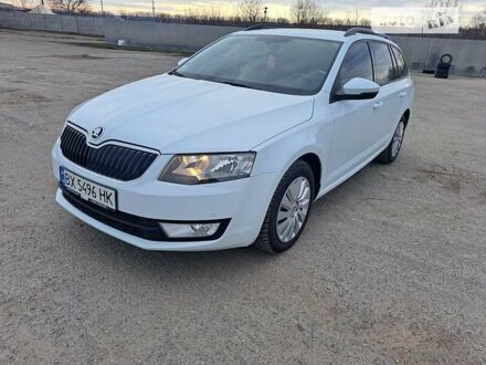 Шкода Октавия 2015 в Хмельницком на Automoto.ua Белый Шкода Октавия, объемом двигателя 2 л и пробегом 233 тыс. км за 11699 $, фото 1 на Automoto.ua