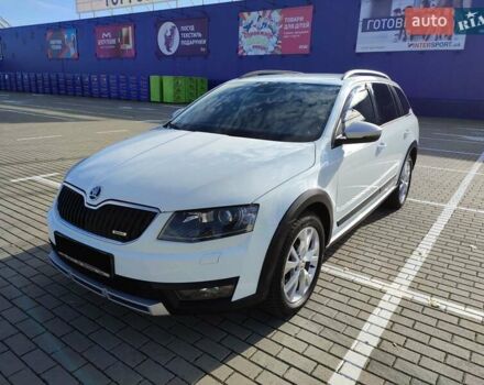 Білий Шкода Октавія, об'ємом двигуна 2 л та пробігом 202 тис. км за 16555 $, фото 1 на Automoto.ua