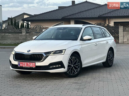 Шкода Октавия 2021 в Ровно на Automoto.ua Белый Шкода Октавия, объемом двигателя 2 л и пробегом 196 тыс. км за 19300 $, фото 1 на Automoto.ua