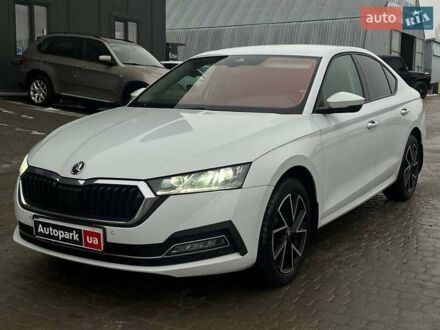 Шкода Октавия 2022 в Львове на Automoto.ua Белый Шкода Октавия, объемом двигателя 2 л и пробегом 127 тыс. км за 27490 $, фото 1 на Automoto.ua