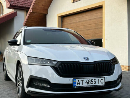 Шкода Октавия 2022 в Болехове на Automoto.ua Белый Шкода Октавия, объемом двигателя 1.97 л и пробегом 47 тыс. км за 30999 $, фото 1 на Automoto.ua