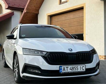 Білий Шкода Октавія, об'ємом двигуна 1.97 л та пробігом 47 тис. км за 30999 $, фото 1 на Automoto.ua