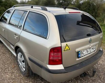 Бежевий Шкода Октавія, об'ємом двигуна 1.6 л та пробігом 224 тис. км за 4499 $, фото 1 на Automoto.ua