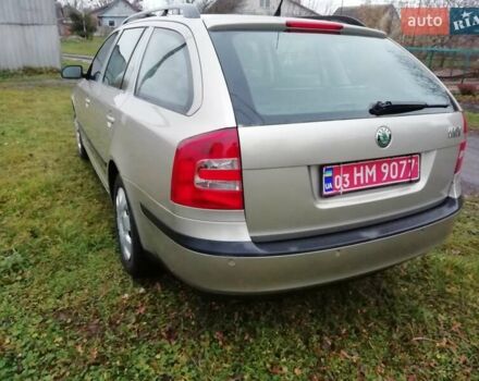 Бежевый Шкода Октавия, объемом двигателя 1.6 л и пробегом 198 тыс. км за 5900 $, фото 10 на Automoto.ua