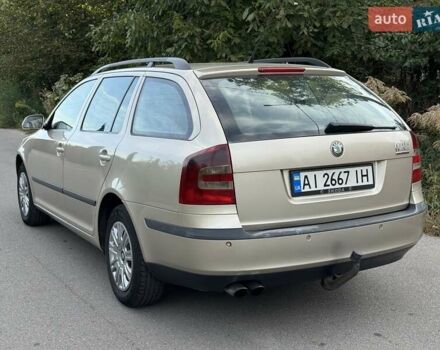 Бежевый Шкода Октавия, объемом двигателя 2 л и пробегом 218 тыс. км за 7500 $, фото 9 на Automoto.ua