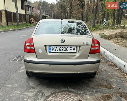 Бежевий Шкода Октавія, об'ємом двигуна 1.6 л та пробігом 193 тис. км за 5999 $, фото 4 на Automoto.ua