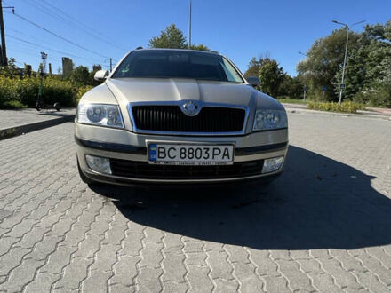 Шкода Октавия 2005 в Львове на Automoto.ua Бежевый Шкода Октавия, объемом двигателя 1.6 л и пробегом 200 тыс. км за 6000 $, фото 1 на Automoto.ua
