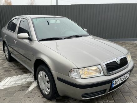 Бежевий Шкода Октавія, об'ємом двигуна 1.6 л та пробігом 138 тис. км за 6500 $, фото 1 на Automoto.ua