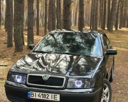 Черный Шкода Октавия, объемом двигателя 2 л и пробегом 423 тыс. км за 5200 $, фото 1 на Automoto.ua