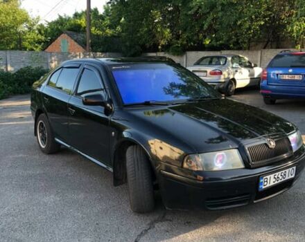 Черный Шкода Октавия, объемом двигателя 1.8 л и пробегом 440 тыс. км за 4800 $, фото 3 на Automoto.ua