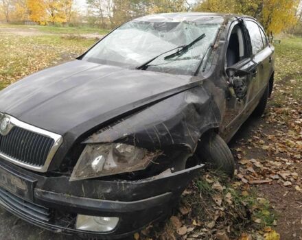 Черный Шкода Октавия, объемом двигателя 1.6 л и пробегом 217 тыс. км за 2500 $, фото 7 на Automoto.ua