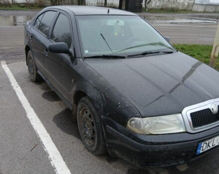 Черный Шкода Октавия, объемом двигателя 1.9 л и пробегом 200 тыс. км за 1000 $, фото 1 на Automoto.ua