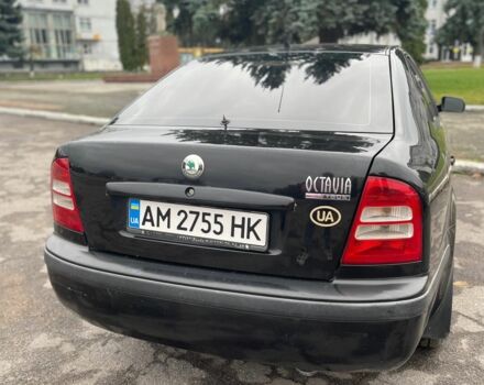 Черный Шкода Октавия, объемом двигателя 1.6 л и пробегом 204 тыс. км за 5000 $, фото 2 на Automoto.ua
