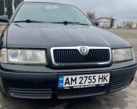 Черный Шкода Октавия, объемом двигателя 1.6 л и пробегом 204 тыс. км за 5000 $, фото 3 на Automoto.ua
