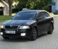 Черный Шкода Октавия, объемом двигателя 2 л и пробегом 280 тыс. км за 4350 $, фото 1 на Automoto.ua