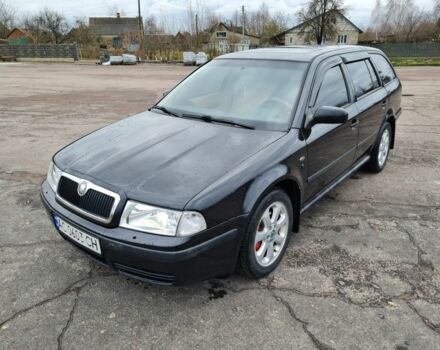 Черный Шкода Октавия, объемом двигателя 1.8 л и пробегом 370 тыс. км за 3500 $, фото 11 на Automoto.ua