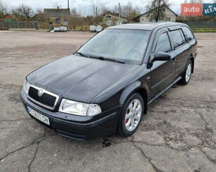 Черный Шкода Октавия, объемом двигателя 1.8 л и пробегом 370 тыс. км за 3500 $, фото 13 на Automoto.ua