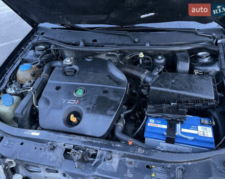 Черный Шкода Октавия, объемом двигателя 1.9 л и пробегом 423 тыс. км за 4200 $, фото 37 на Automoto.ua