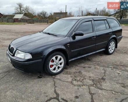 Черный Шкода Октавия, объемом двигателя 1.8 л и пробегом 370 тыс. км за 3500 $, фото 15 на Automoto.ua