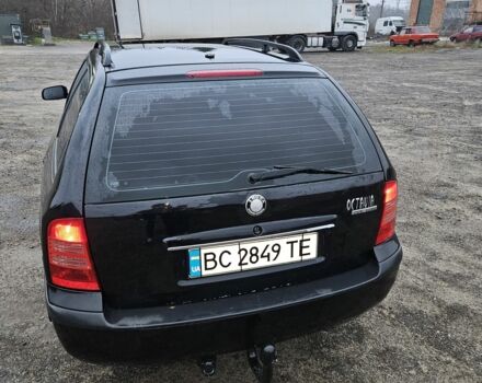Черный Шкода Октавия, объемом двигателя 1.8 л и пробегом 390 тыс. км за 3999 $, фото 3 на Automoto.ua