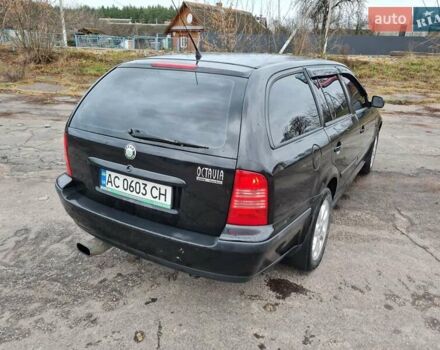 Черный Шкода Октавия, объемом двигателя 1.8 л и пробегом 370 тыс. км за 3500 $, фото 17 на Automoto.ua