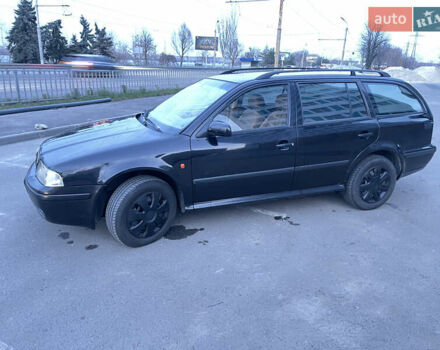 Черный Шкода Октавия, объемом двигателя 1.9 л и пробегом 423 тыс. км за 4200 $, фото 5 на Automoto.ua