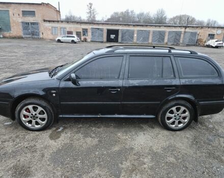 Черный Шкода Октавия, объемом двигателя 1.8 л и пробегом 390 тыс. км за 3999 $, фото 4 на Automoto.ua