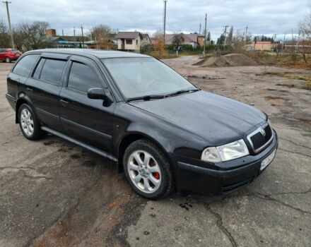 Черный Шкода Октавия, объемом двигателя 1.8 л и пробегом 370 тыс. км за 3500 $, фото 4 на Automoto.ua