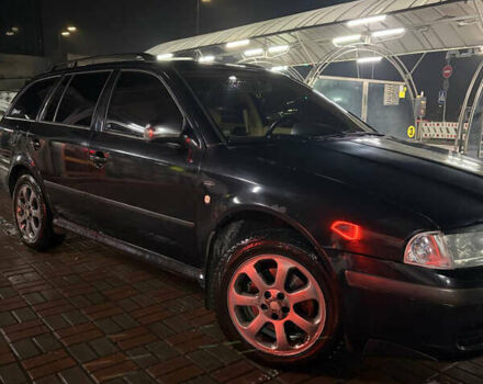 Черный Шкода Октавия, объемом двигателя 1.78 л и пробегом 338 тыс. км за 4300 $, фото 1 на Automoto.ua