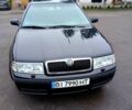 Черный Шкода Октавия, объемом двигателя 1.8 л и пробегом 205 тыс. км за 5500 $, фото 1 на Automoto.ua